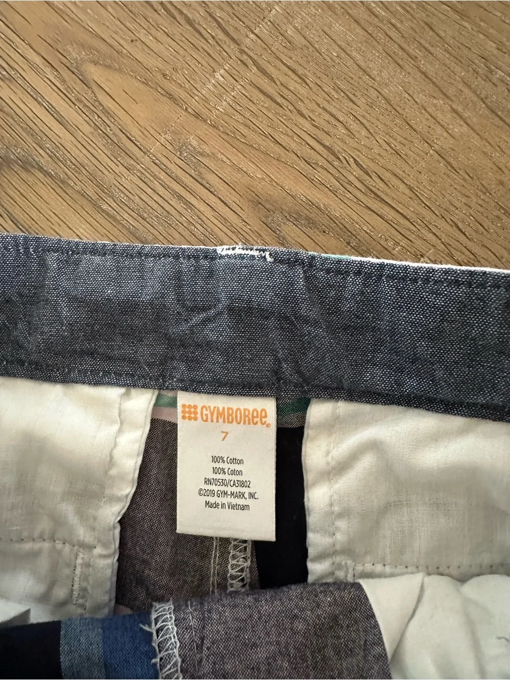 Boy's Gymboree Plaid Shorts Size 7